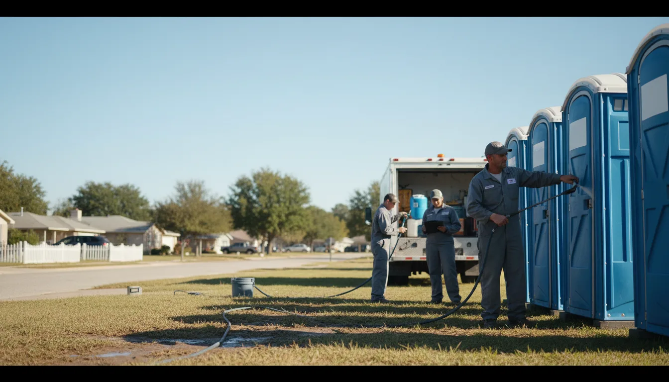 Long-Term Portable Toilet Rental in Gowrie, IA near me